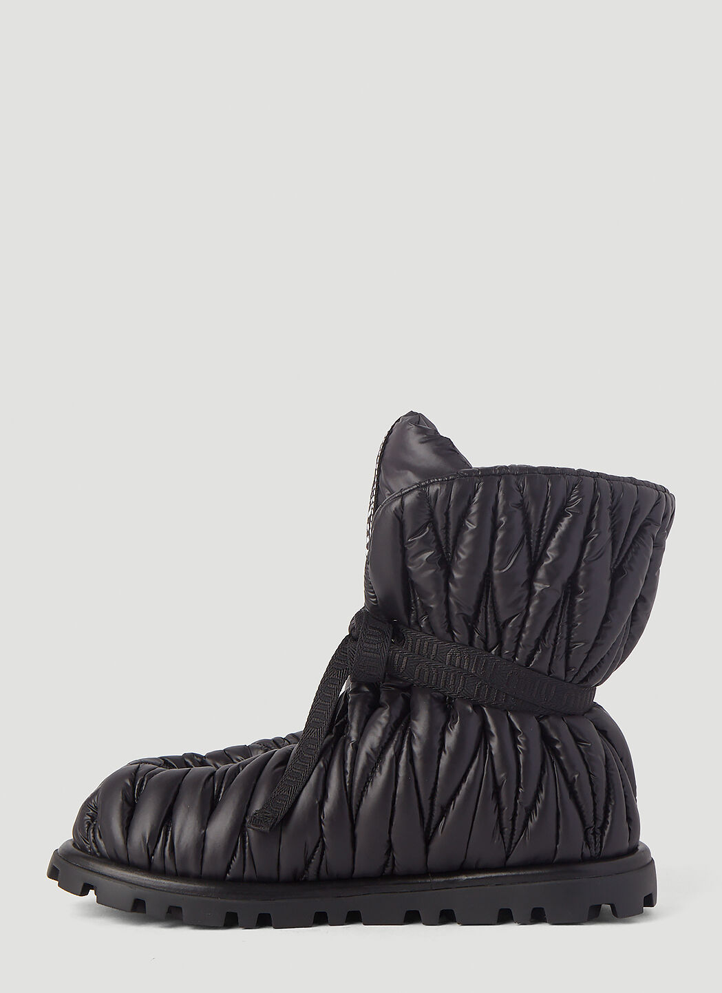 Miu Miu Matelass Boots in Black LN CC