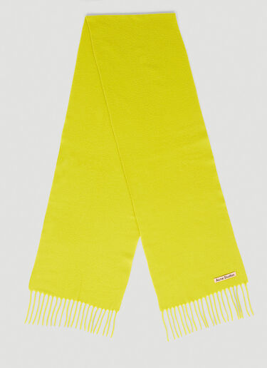 Acne Studios 细长围巾 黄色 acn0253050