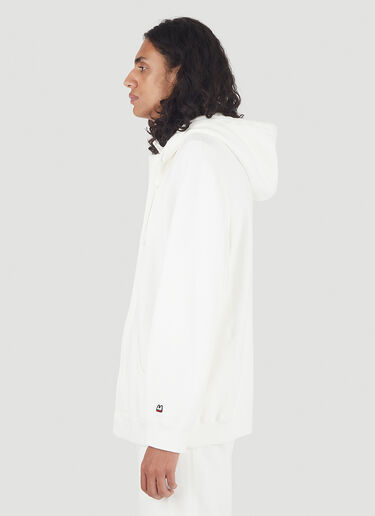 UNDERCOVER フード付きスウェットシャツ ホワイト und0146004