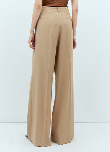 Sportmax Wool Tailored Pants Beige spx0257005