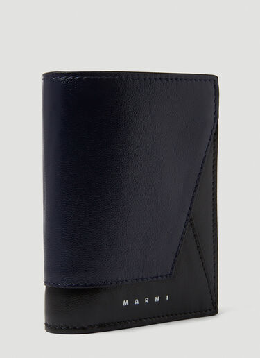 Marni Colour Block Bifold Wallet Blue mni0150003