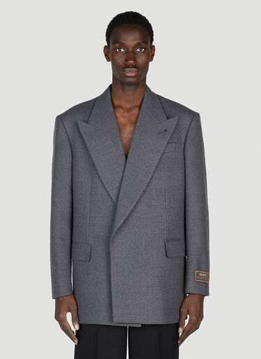 Gucci Tailored Open Blazer Grey guc0152024