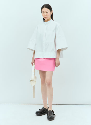 Jil Sander 미니스커트 핑크 jil0255018