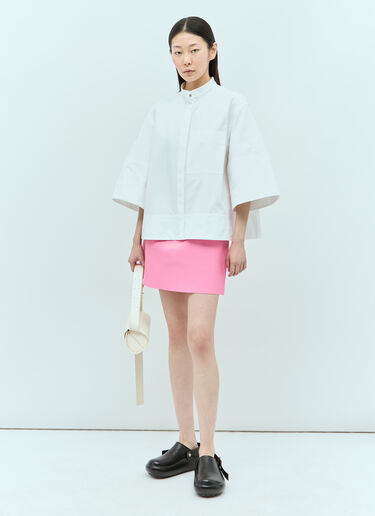 Jil Sander Mini Skirt Pink jil0255018