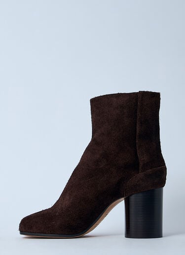 Tabi Suede Boots Maison Margiela Tabi Suede Boots Brown mla0260008