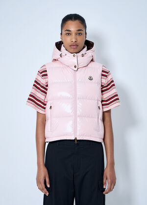 Moncler Niverolle Vest Pink mon0265060