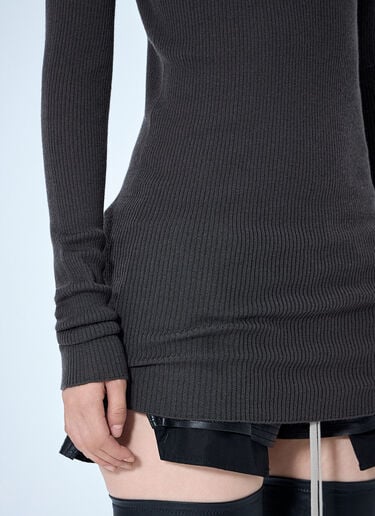 Rick Owens LS Tube Top Grey ric0265034