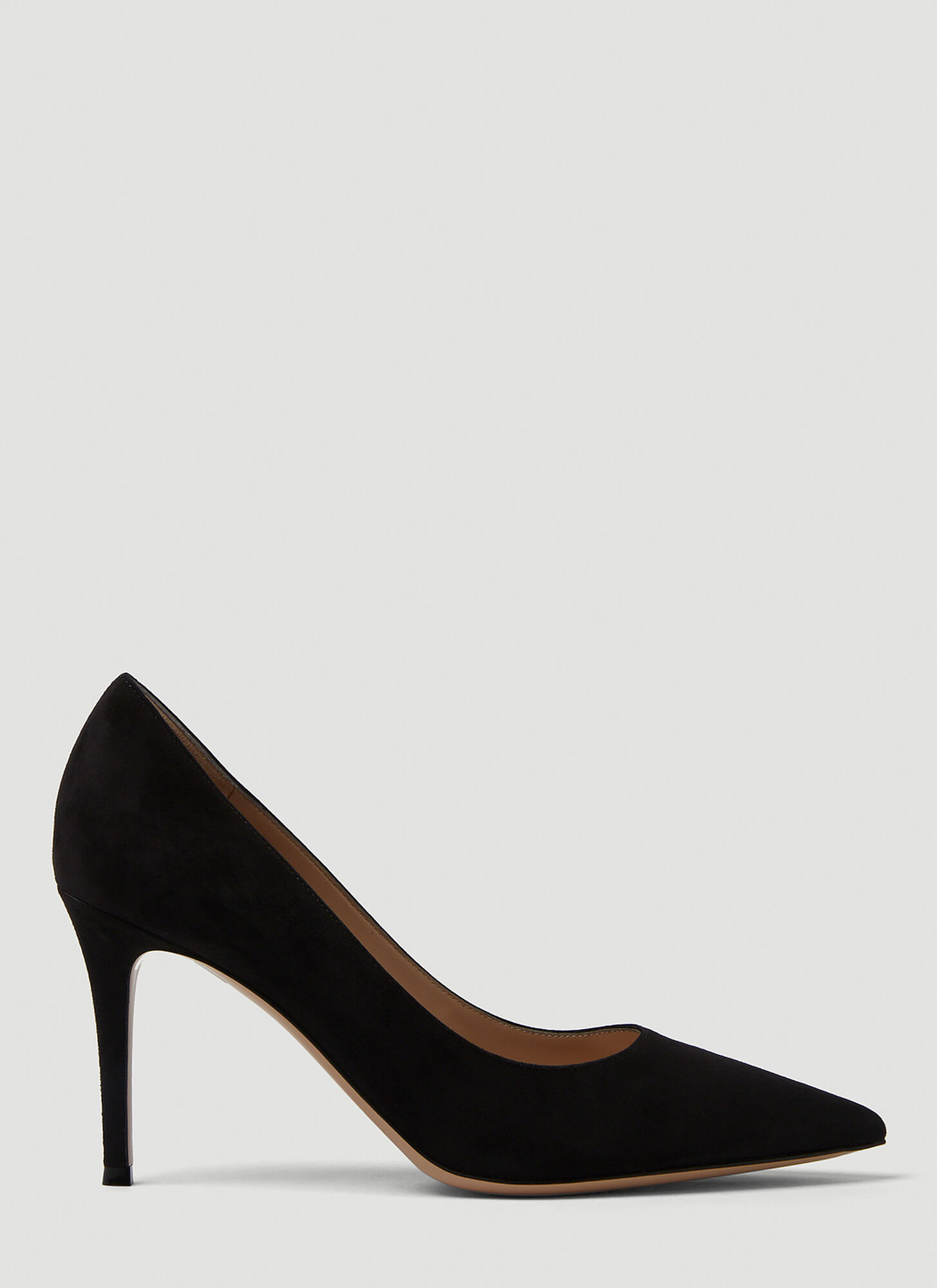 Gianvito Rossi Gianvito 70 Suede Leather Pumps In Black