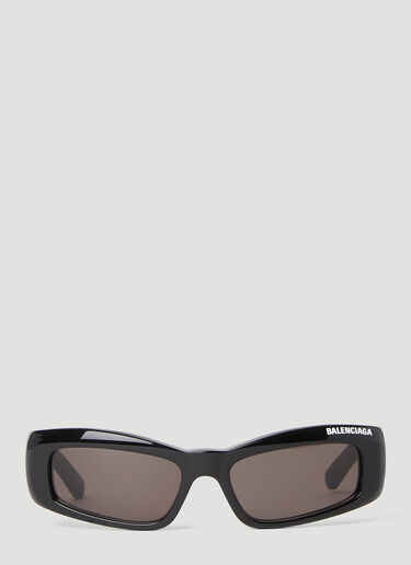Classic Rectangular Sunglasses Balenciaga Classic Rectangular Sunglasses Black bal0352003
