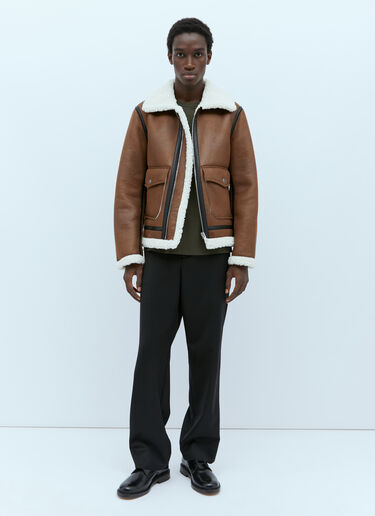 A.P.C. Tommy Aviator Jacket Brown apc0154001