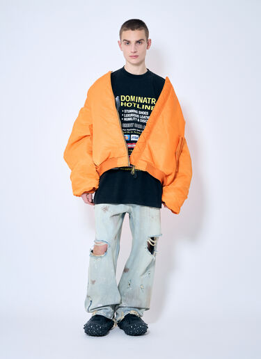 Vetements 양면 카고 봄버 재킷 그린 vet0160002