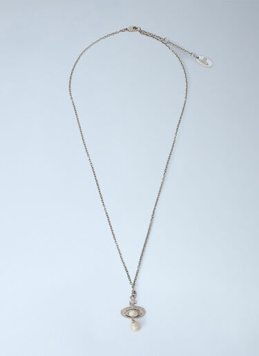 Vivienne Westwood Aleksa Pendant Necklace Silver vww0256003