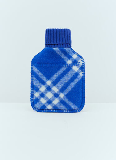 Burberry Wool Check Hot Water Bottle Blue bur0154040