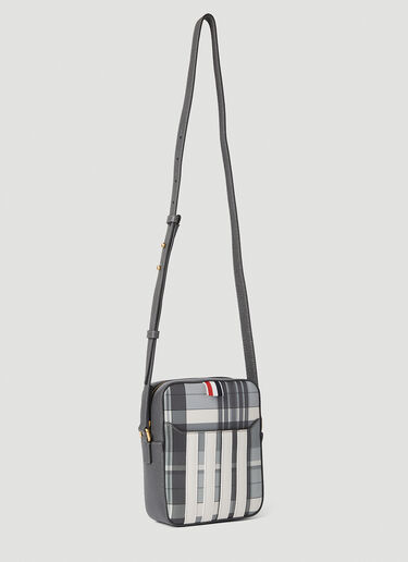 Thom Browne Vertical Camera Crossbody Bag Grey thb0151041