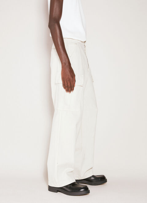 Prada Twill Cargo Pants Beige pra0153013
