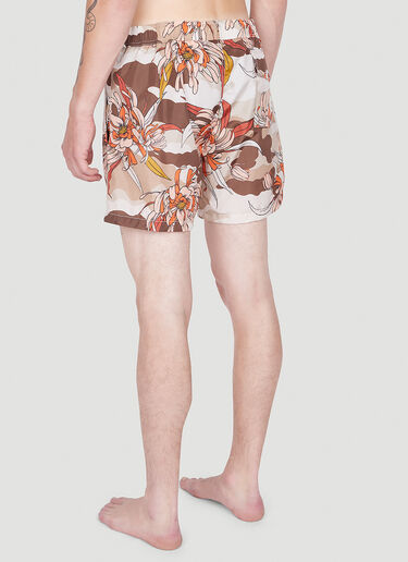 Moncler Floral Swim Shorts Beige mon0152009