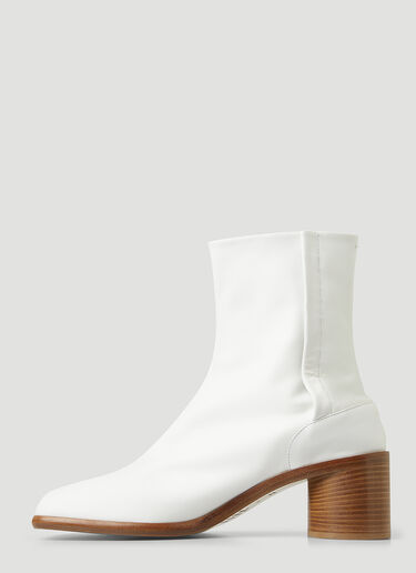 Maison Margiela Tabi Ankle Boots White mla0146062