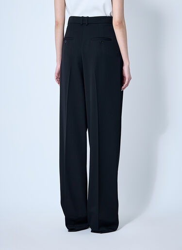 Saint Laurent Tailored Wool Pants Black sla0260075