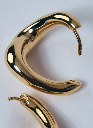 Tom Wood Twist Hoop Earrings Gold tmw0359010