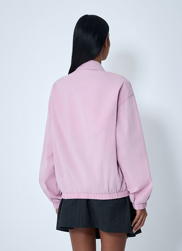 Gabardine Blouson Jacket Prada Gabardine Blouson Jacket White pra0262125