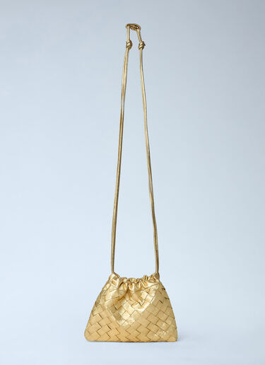 Bottega Veneta Small Intrecciato Dustbag Gold bov0263045