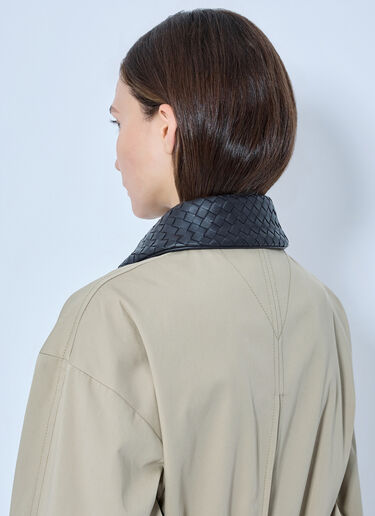 LN-CC® - Bottega Veneta: Light Cotton Trench Coat - Beige Bottega Veneta Light Cotton Trench Coat Beige bov0265064