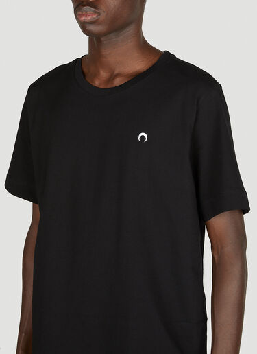 Marine Serre Moon Print T-Shirt Black mrs0152006