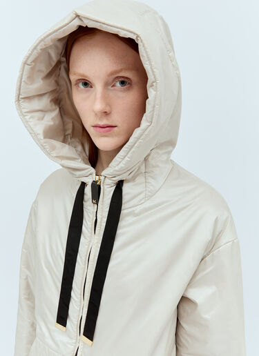 Max Mara Rerversible Parka White max0255051