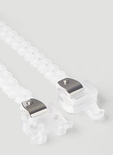 Transparent Chain Necklace 1017 ALYX 9SM Transparent Chain Necklace White aly0245041