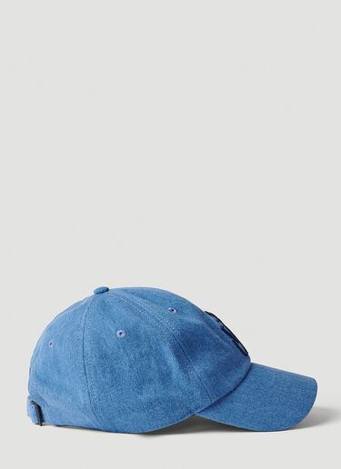 JW Anderson Anchor Patch Baseball Cap Blue jwa0351015