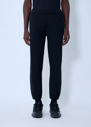 Stone Island Logo Patch Track Pants Black sto0164020