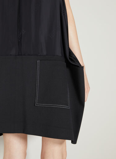 Raw Trims Dress MM6 Maison Margiela Raw Trims Dress Black mmm0254003
