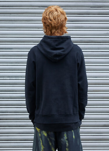 Massimo Osti Studio 徽标连帽运动衫  黑色 mao0158036