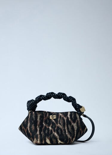 GANNI Mini Bou Handbag Brown gan0263036