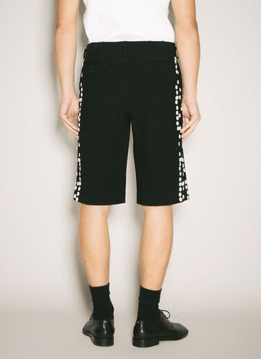 Comme des Garçons Homme Plus Button-Embellished Shorts Black hpl0158007