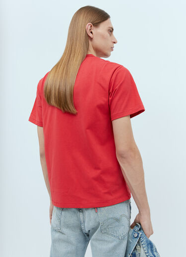 Kenzo x Levi's 포켓 티셔츠 레드 klv0156003