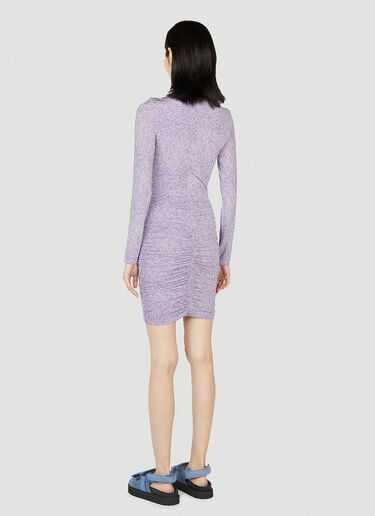 Isabel Marant Jana Dress Purple ibm0251004