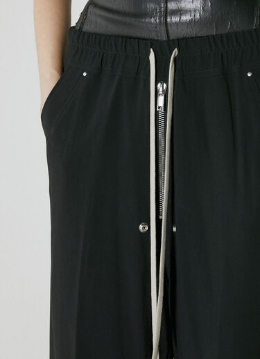 Rick Owens カーゴドローストリングパンツ ブラック ric0253002