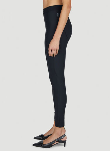 Courrèges Racer Leggings Black cou0251028
