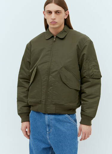 Carhartt WIP Olten Bomber Jacket Green wip0154016