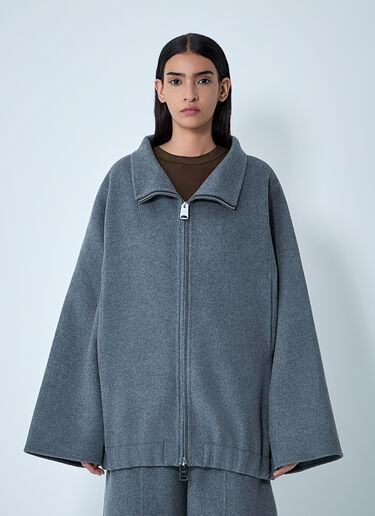 Garret Jacket Khaite Garret Jacket Grey kha0261001