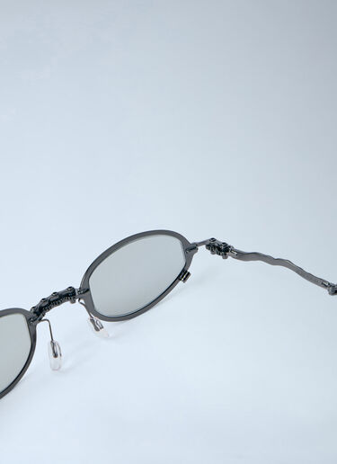 H81 R Gun Sunglasses Kuboraum H81 R Gun Sunglasses Light Grey kub0364001