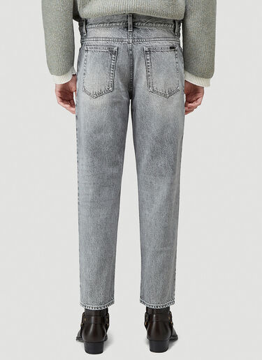 Saint Laurent Carrot Jeans Grey sla0143015