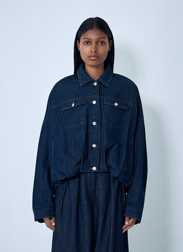 Dries Van Noten Cotton Jacket Navy dvn0262024