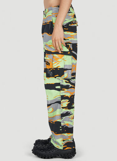 ERL Camouflage Pants Green erl0152010