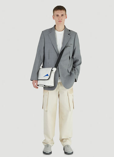 Ader Error Folded T-Shirt White adr0344010