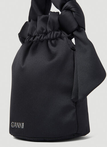 GANNI Occasion Knot Handbag Black gan0253047