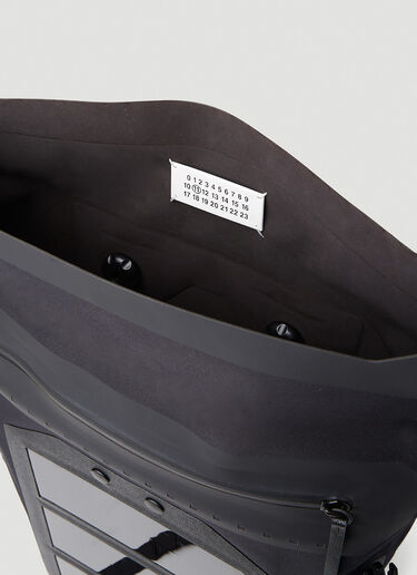 Maison Margiela Mackintosh Backpack Black mla0151061