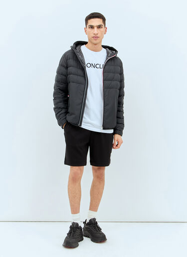 Moncler 글라레이 쇼트 다운 재킷 블랙 mon0157006