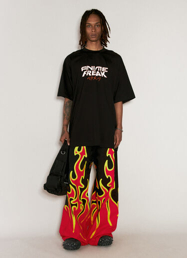 VETEMENTS Anime Freak T-Shirt Black vet0156012